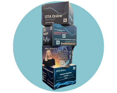 Señalización de feria comercial diseñada por GES.