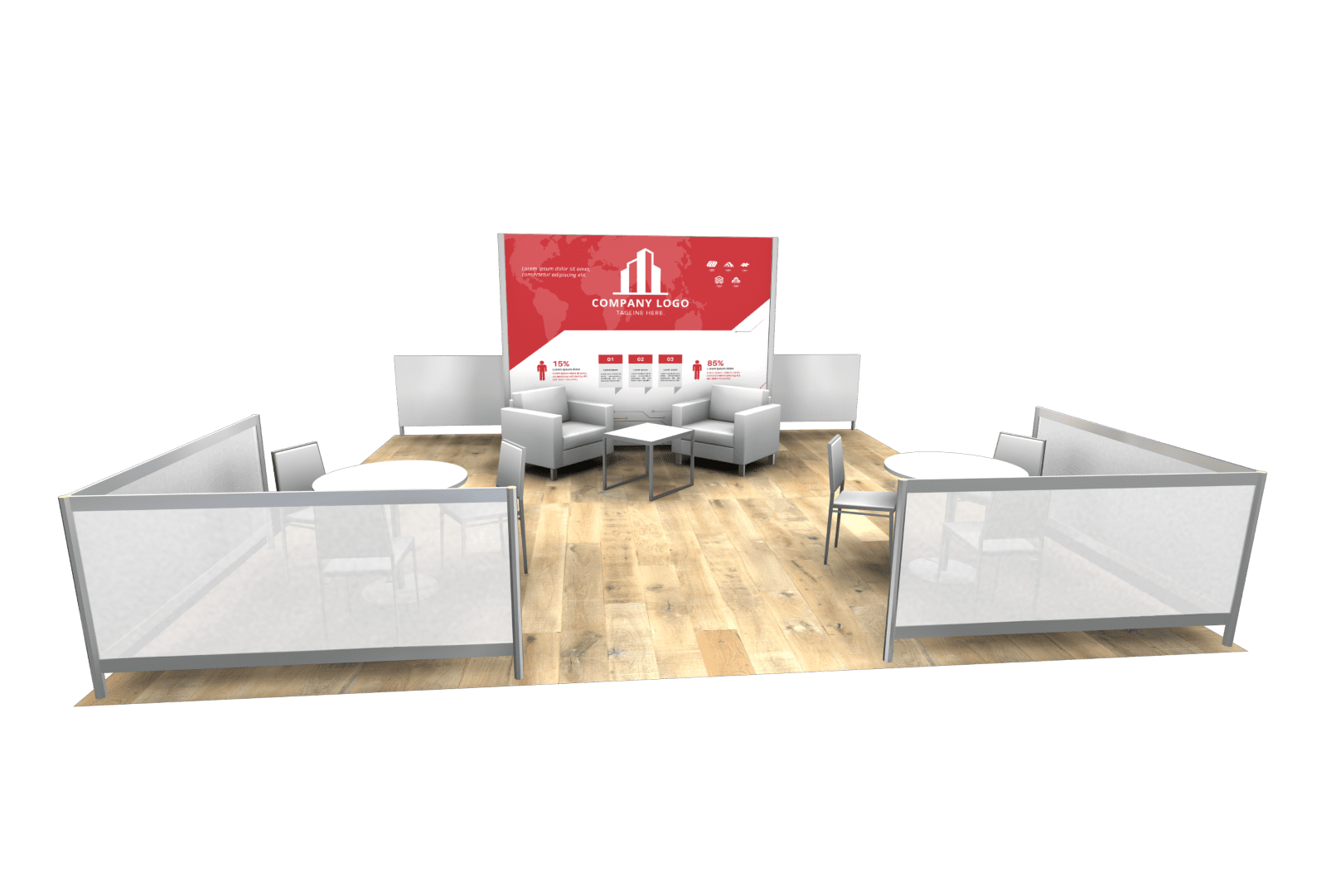 Stand J – 20 pies de ancho